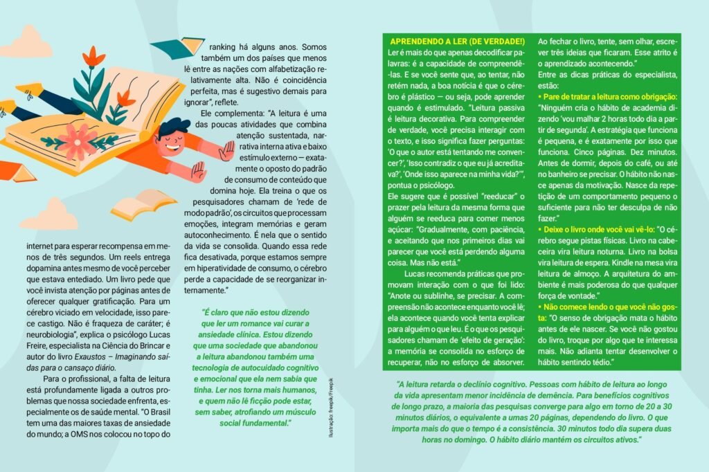 Mente Afiada — Um Brasil que não lê (página 2)